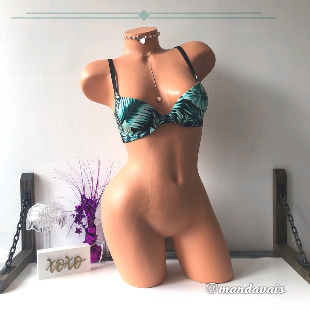 🅟🅘🅝🅚 Wear Everyday Tropical Push-Up Bra